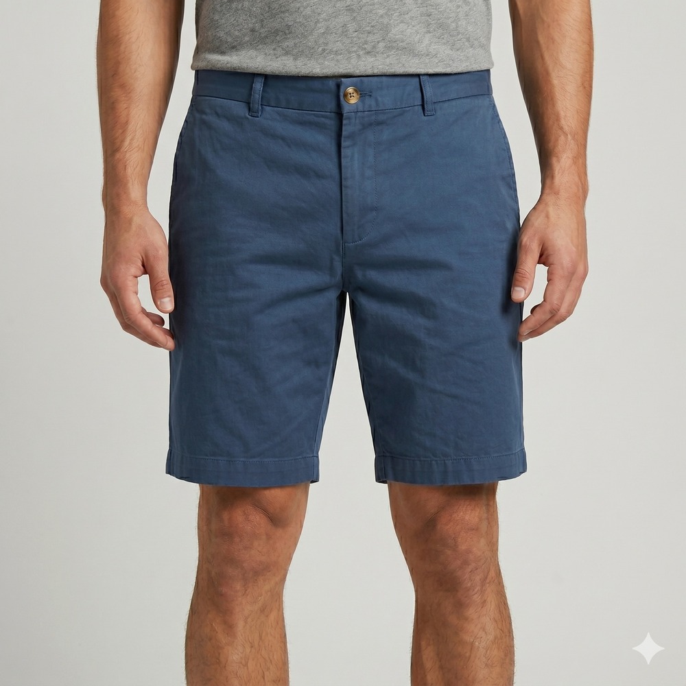 Tommy Bahama Boracay Chino Shorts‎ Men's 42 Blue Stretch Cotton Blend EUC